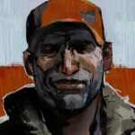 LumiPoster — Disco Elysium - The owner of the orange hat