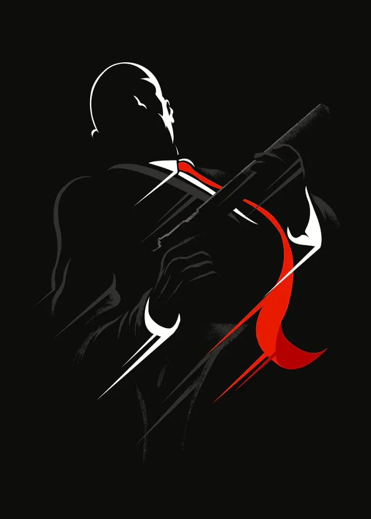 lumi-boards-gaming-a5accf280edc5891 LumiPoster — هيتمان - رسم العميل المجرد - الصورة 1