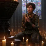 LumiPoster — Gwent girl between candles