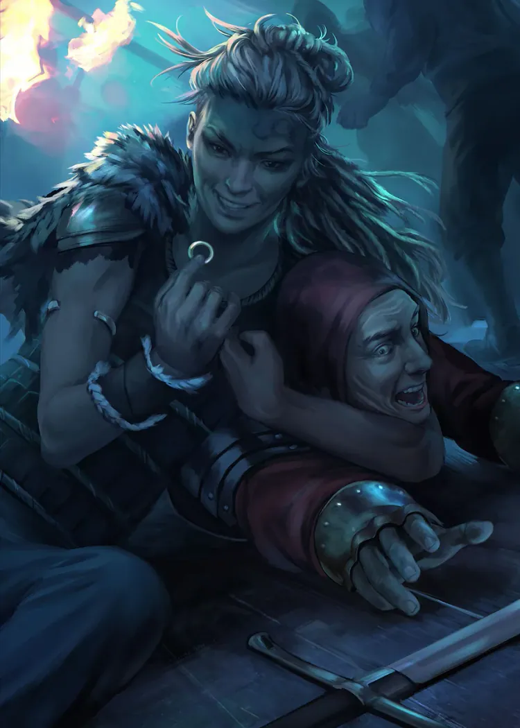 lumi-boards-gaming-acc3eae5393079f1-1.webp LumiPoster — Gwent whispers in the dark - Image 1