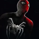 LumiPoster — Spiderman - black suit