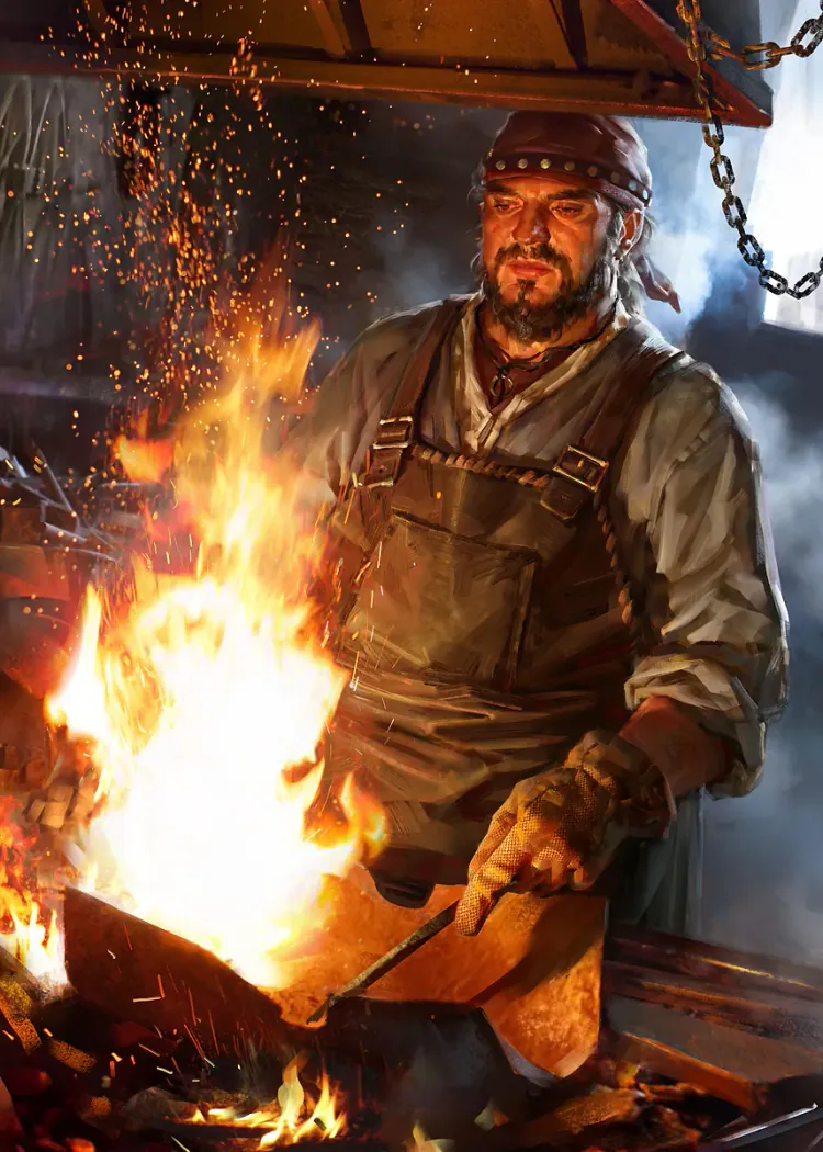 lumi-boards-gaming-ae875cea68e94881-1.webp LumiPoster — Gwent swordsmith - Image 1