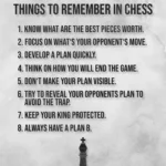 LumiPoster — Things you remember about chess