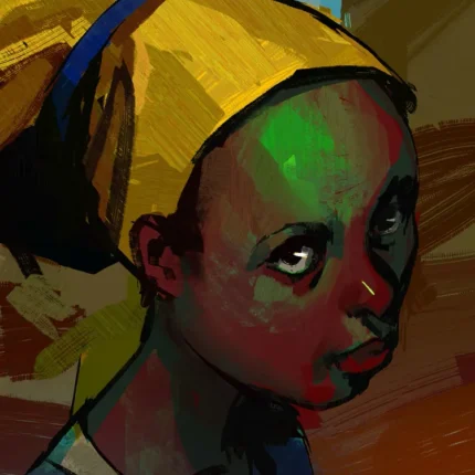 LumiPoster — Disco Elysium - Yellow Headdress