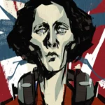 LumiPoster — Disco Elysium - Face in front of the banners