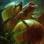 LumiPoster — Gwent is a green winged monster
