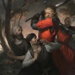 LumiPoster — Gwent the red-coated warrior
