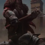 LumiPoster — Gwent Ax Warrior