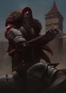 LumiPoster — Gwent Ax Warrior
