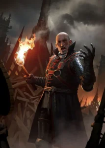 LumiPoster — Gwent orator of fire