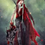 LumiPoster — غوينت ذات الرداء الأحمر والذئب