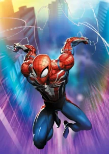 LumiPoster — Spiderman - Luminous Leap