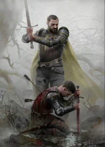 LumiPoster — غوينت المحارب والسيف