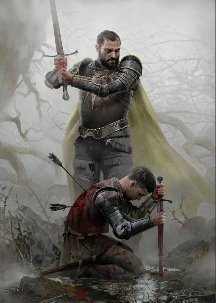 lumi-boards-gaming-f67ab9916f9ab47c LumiPoster — غوينت المحارب والسيف - الصورة 1