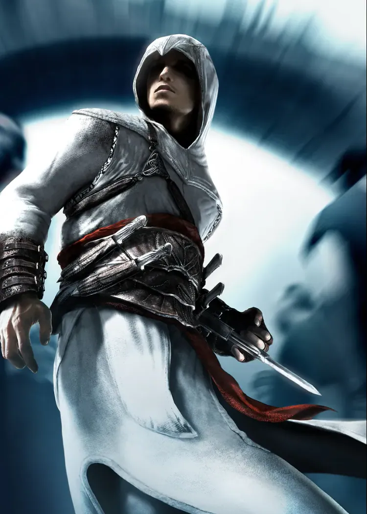 lumi-boards-gaming-fca6c20b3b244f26-1.webp LumiPoster — Assassin's Creed White Warrior - Image 1