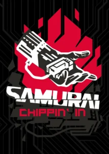 LumiPoster — Cyberpunk Samurai Chippin' In