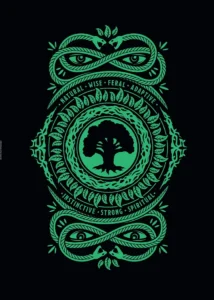 LumiPoster — ماجيك - شعار المانا الأخضر