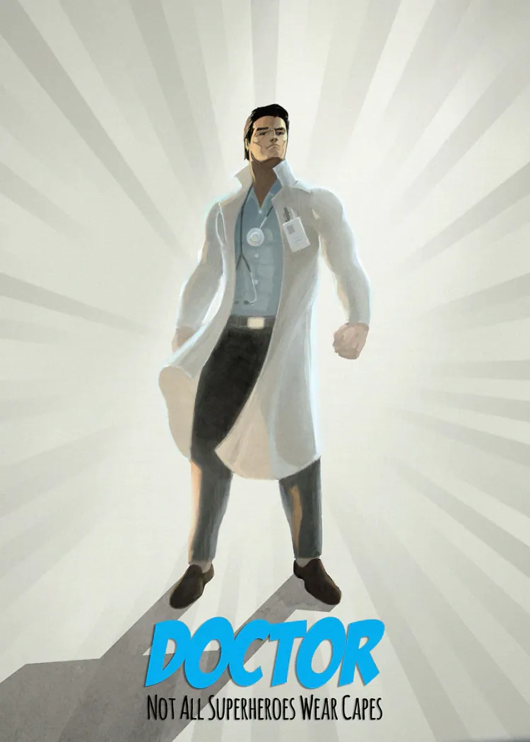 lumi-boards-motivation-0f5fffddbc5b96c8-1.webp LumiPoster — The Doctor is a hero without a cape - Image 1