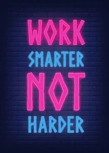 LumiPoster — Work smart with neon lights