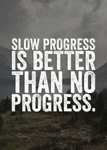 LumiPoster — Slow progress is better than stopping