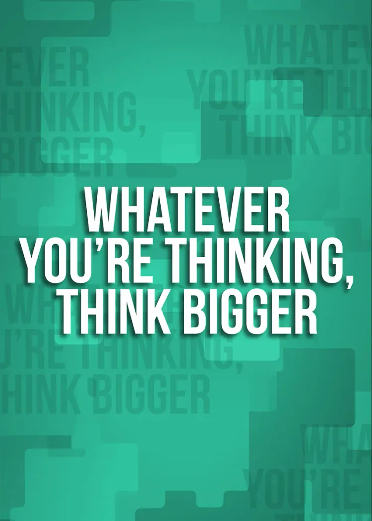 lumi-boards-motivation-2bc274a5dcfb18fa LumiPoster — فكر بشكل أكبر - الصورة 1