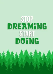 LumiPoster — Stop dreaming, start doing