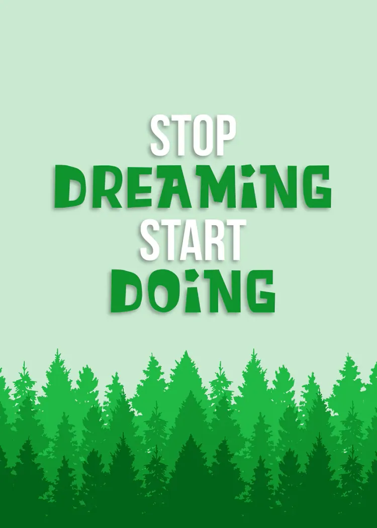 lumi-boards-motivation-2bd2574c47d36c07 LumiPoster — ابدأ العمل لتحقيق أحلامك - الصورة 1