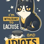 LumiPoster — A cat can't stand foolishness