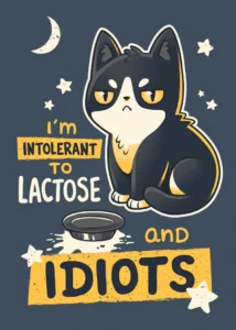 LumiPoster — A cat can't stand foolishness