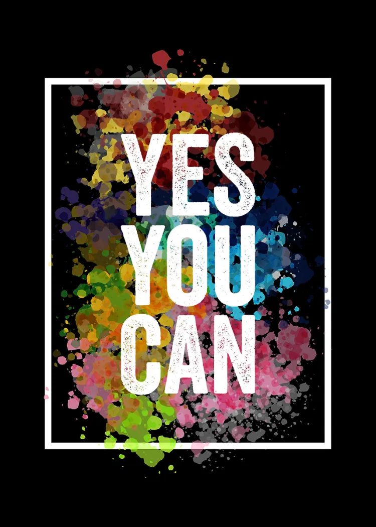 lumi-boards-motivation-3aec4d67da3be39c LumiPoster — نعم تستطيع - الصورة 1
