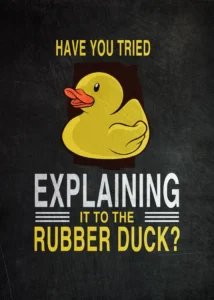 LumiPoster — Did you explain it to the rubber duck?