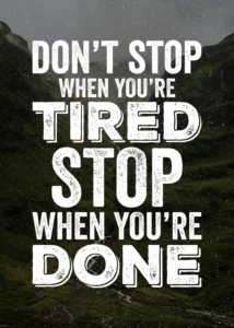 LumiPoster — Stop when you're done