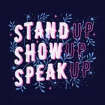 LumiPoster — Get up - attend - speak