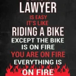 LumiPoster — The life of a lawyer in ironic terms