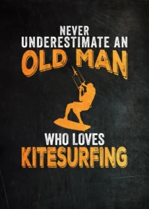 LumiPoster — Don't underestimate the kiteboarding lover