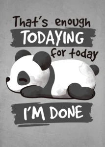 LumiPoster — Enough for today