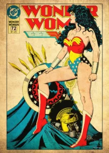 LumiPoster — Wonder Woman Golden Armor
