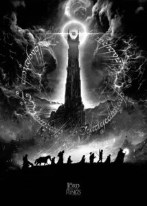 LumiPoster — The Lord of the Rings - The Dark Tower