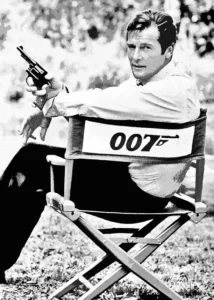 LumiPoster — James Bond and 007 chair
