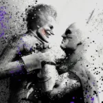 LumiPoster — Batman and the Joker — confrontation