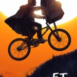 LumiPoster — ET bike at sunset