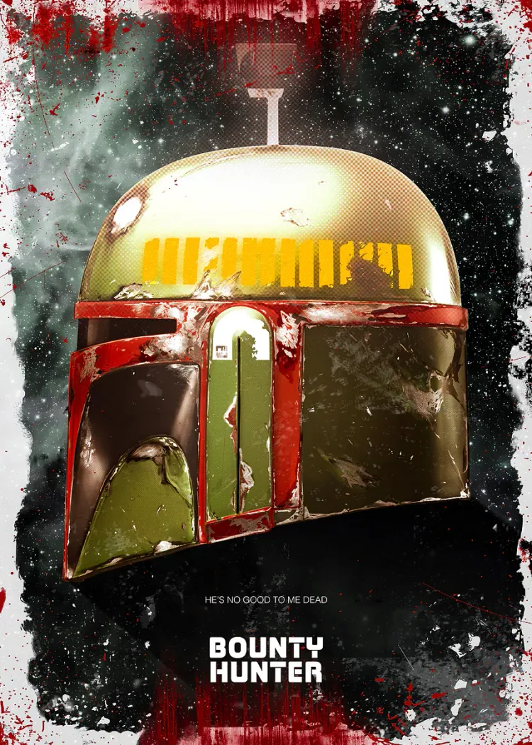 lumi-boards-movies-2da8e6ac0776cf37-1.webp LumiPoster — Star Wars bounty hunter - Image 1