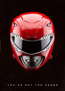LumiPoster — Power Rangers - Red Tyrannosaurus Helmet