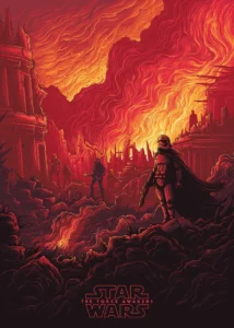 LumiPoster — Star Wars - Planet Fire