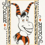 LumiPoster — Donkey joker card