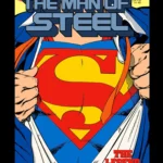 LumiPoster — Superman — the classic Man of Steel