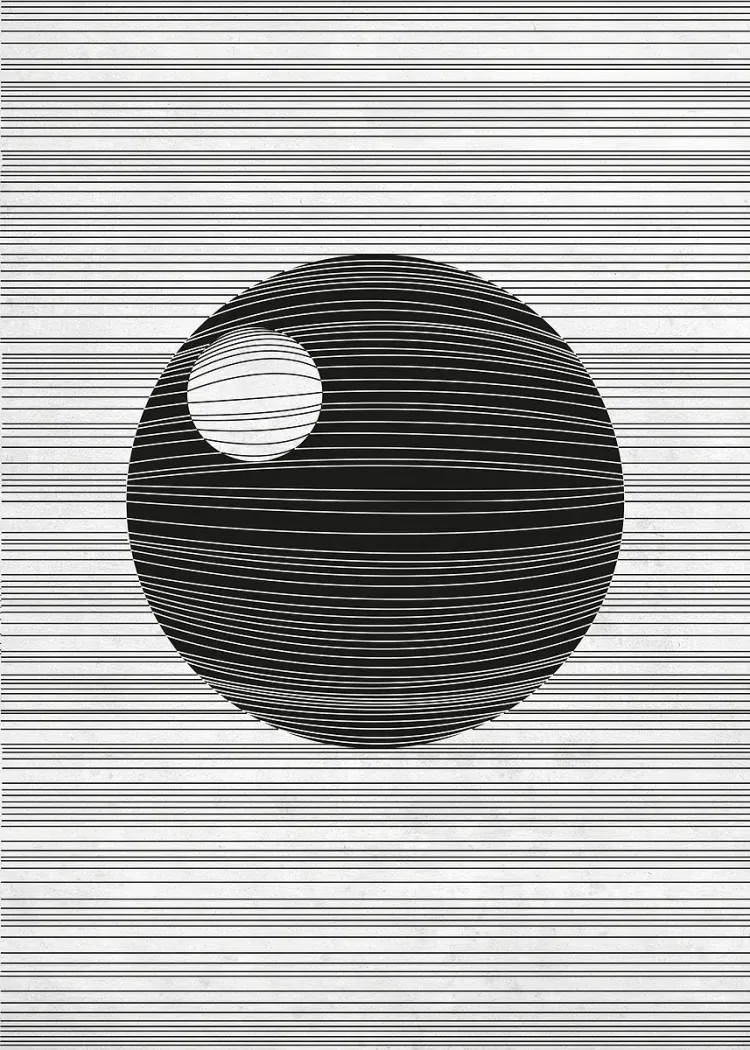 lumi-boards-movies-4115577f26a6cf74-1.webp LumiPoster — Star Wars - Death Star Striped - Image 1