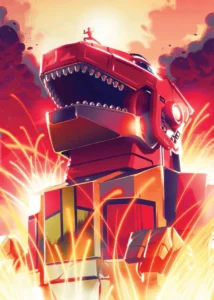 LumiPoster — Power Rangers - Tyranno Zord