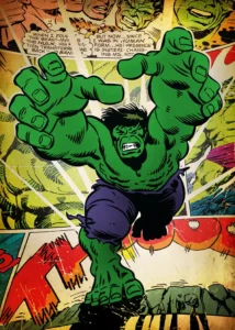 LumiPoster — Hulk — comics pages