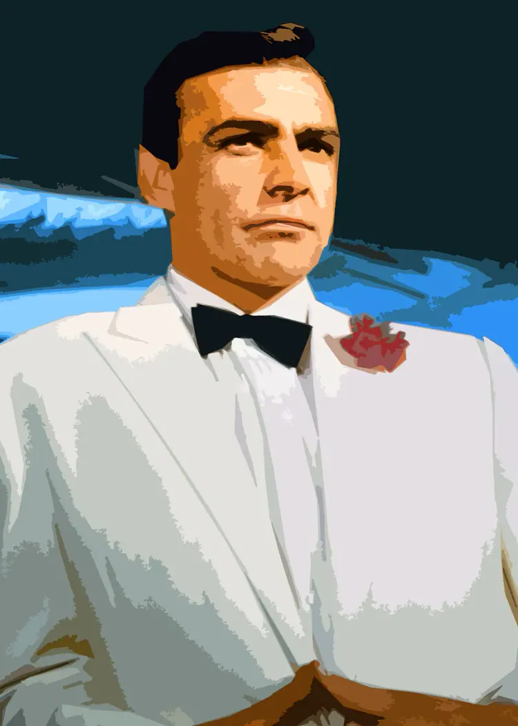 lumi-boards-movies-51f2e52cda4769db-1.webp LumiPoster — James Bond in white suit - Image 1